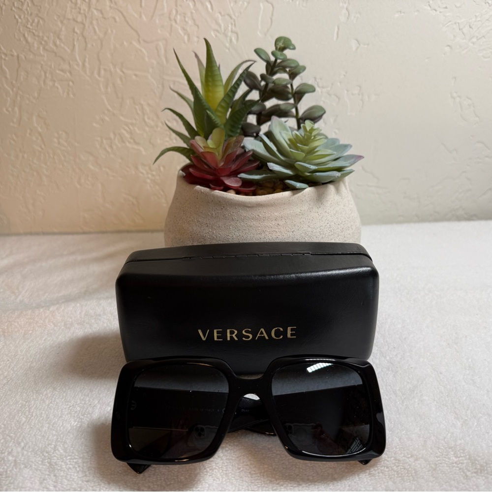 Versace Bold Black Sunglasses - image 3